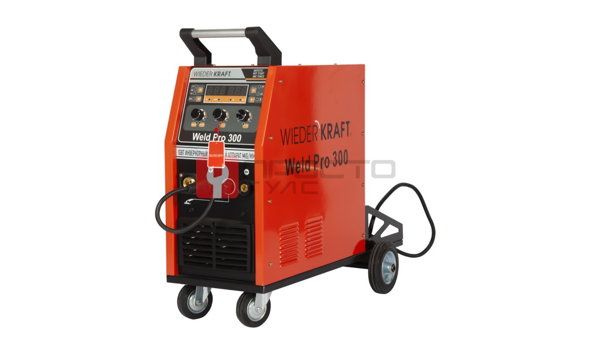  Weld Pro 300 Сварочный аппарат инверторный 300A, 380В, MIG/MAG/MMA/Lift TIG с горелкой 24AK (0)
