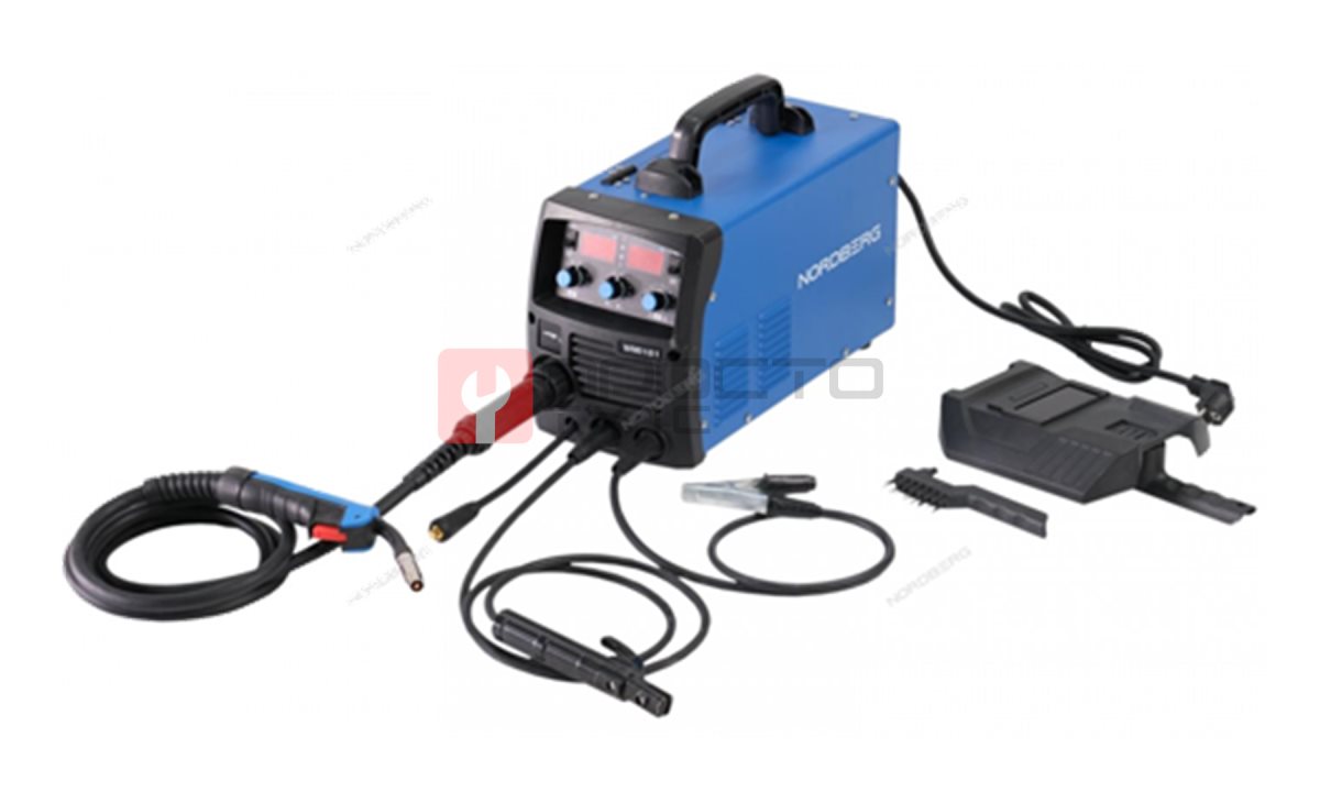  NORDBERG АППАРАТ СВАРОЧНЫЙ WMI181 инверторный MIG+MMA, 220V (0)