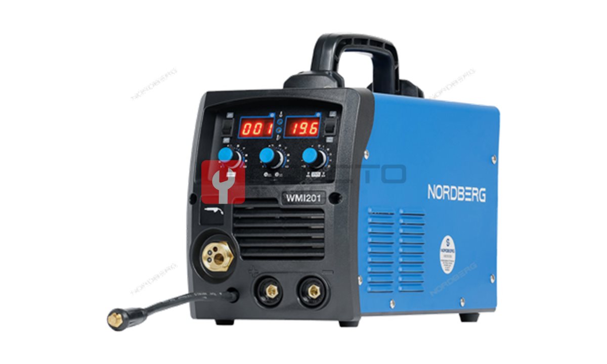  NORDBERG АППАРАТ СВАРОЧНЫЙ WMI201 инверторный MIG+MMA, 220V (1)