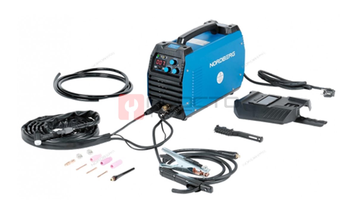  NORDBERG АППАРАТ СВАРОЧНЫЙ WT200 инверторный TIG+MMA, 220V (0)