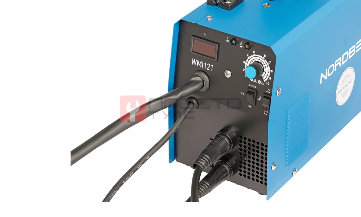  Аппарат сварочный инверторный MIG/TIG/MMA, 220 В NORDBERG WMI121 (1)