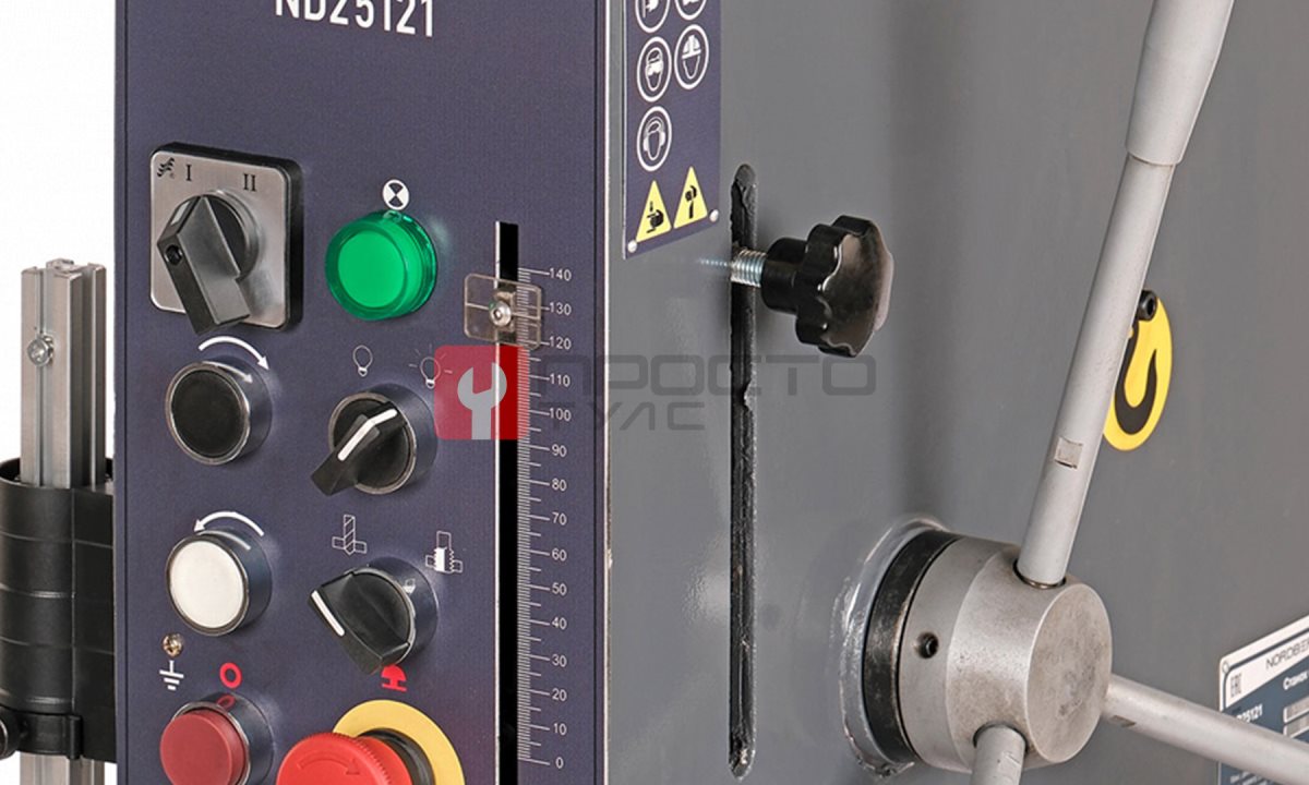  Сверлильный редукторный станок с тисками NORDBERG ND25121 (1)