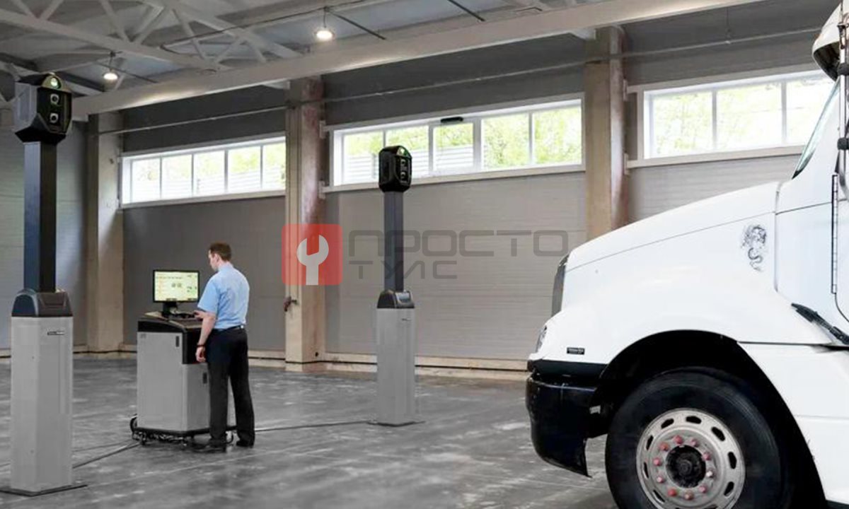  Стенд сход-развал 3D для грузовых автомобилей Техно Вектор 7 Truck T 7204 HT S (1)
