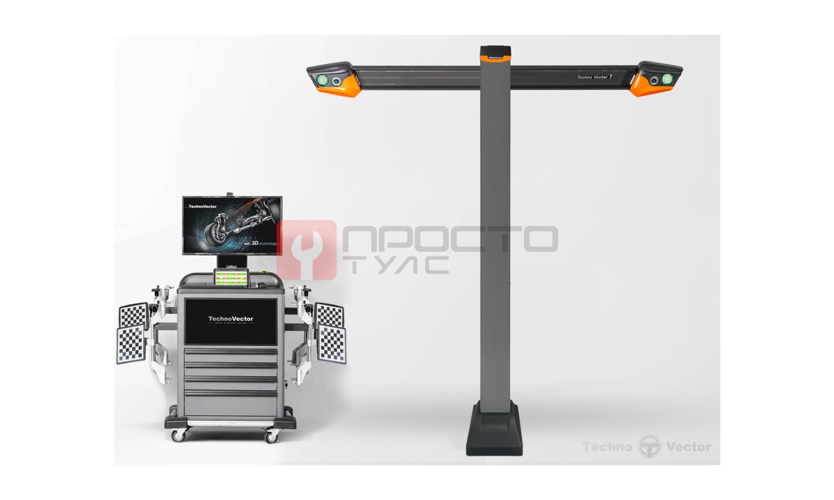  Стенд сход-развал 3D Техно Вектор 7 PRO P 7202 T 5 B (0)