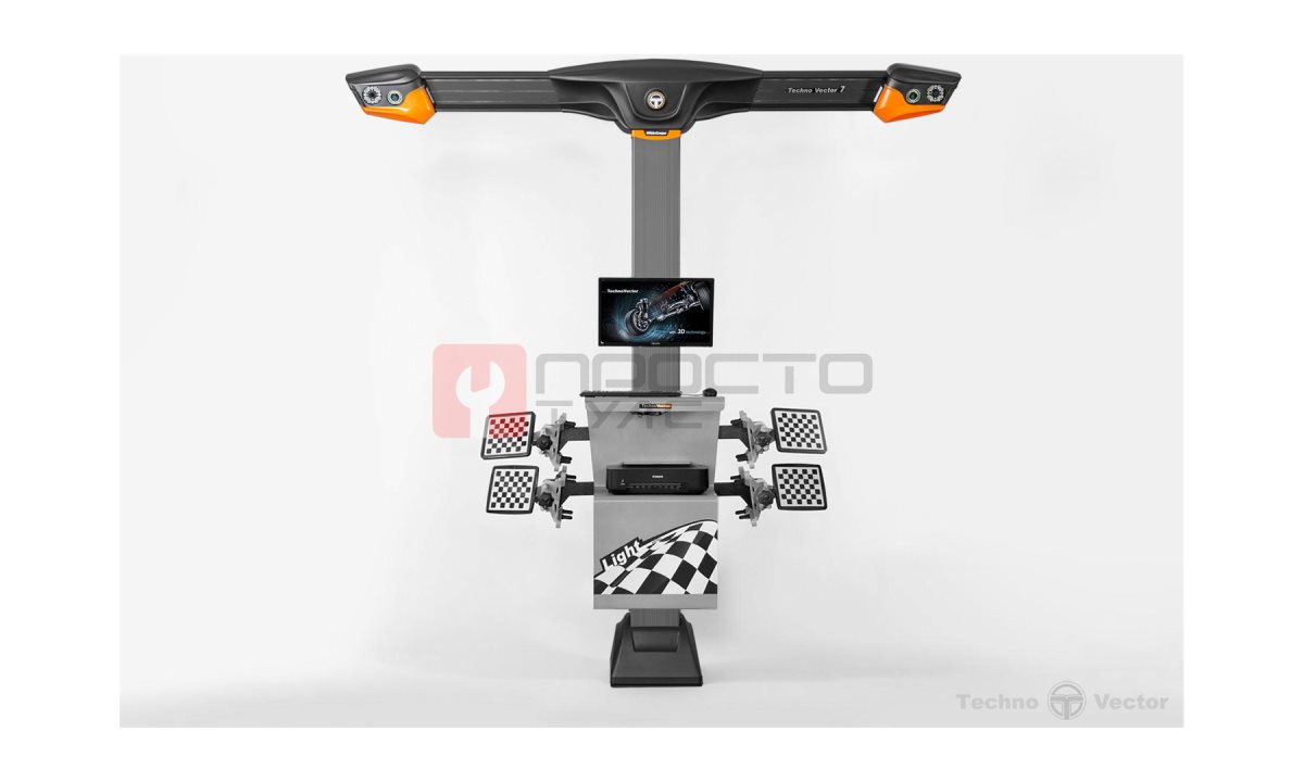  Стенд сход-развал 3D Техно Вектор 7 PRO 7204 T A (0)