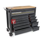  RUNTEC RT-HT273PR12 Тележка инструментальная 12 полочная Performance с комплектом инструмента, 273 предмета (3)
