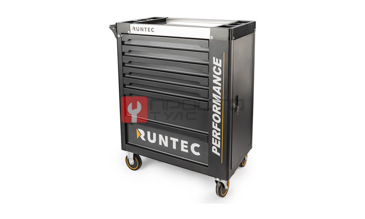  RUNTEC RT-HT273PR7 Тележка инструментальная 7 полочная Performance с комплектом инструмента, 273 предмета (1)