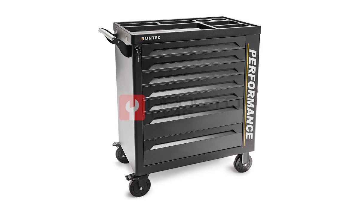  RUNTEC RT-HT273PRP7 Тележка инструментальная 7 полочная Performance с комплектом инструмента, 273 предмета (1)