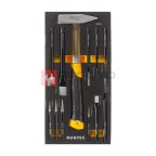  RUNTEC RT-HT273STD-6G Тележка инструментальная 6 полочная Standart серая с комплектом инструмента, 273 предмета (6)