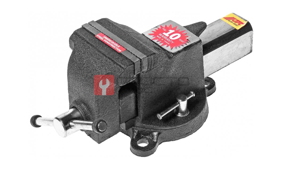  ТИСКИ JTC-3121 слесарные поворотные, захват 4