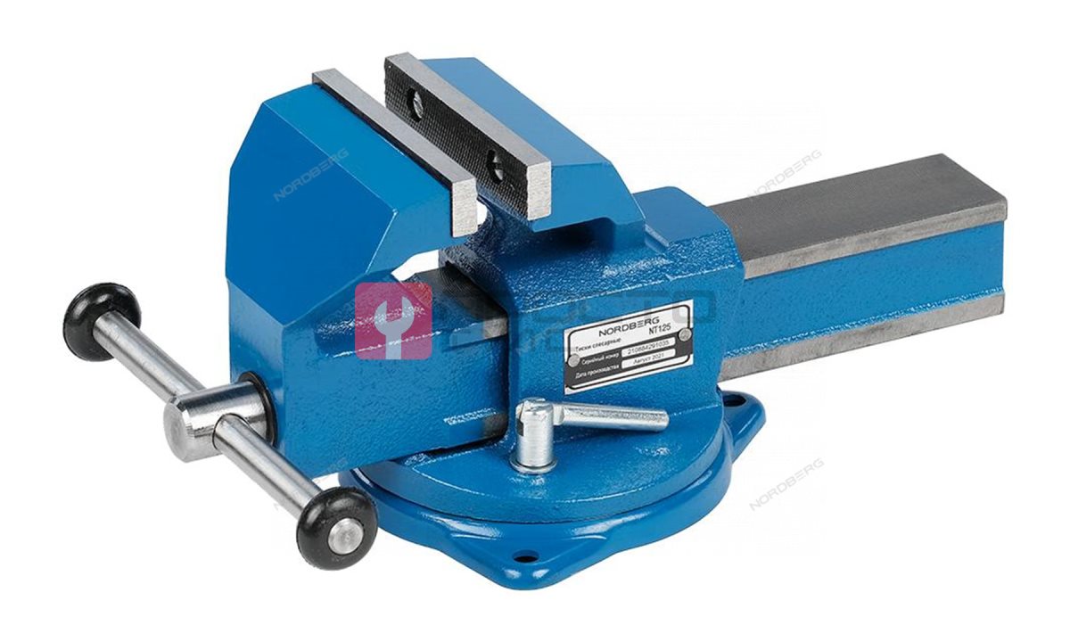  Тиски слесарные NORDBERG NT125 (0)