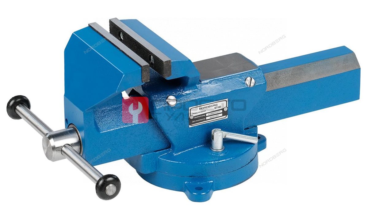  Тиски слесарные NORDBERG NT160 (0)