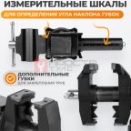  WDK-BV125D Профессиональные слесарные тиски 125 мм, регулировка в двух плоскостях 360 градусов (4)