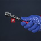  Трещотка телескопическая шарнирная на 1/4