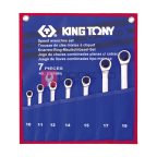  Набор комбинированных трещоточных ключей, 7 предметов king tony 12107mrn мни (0)