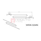  WDK-524N-08/ Комплект тросов синхронизации (4)