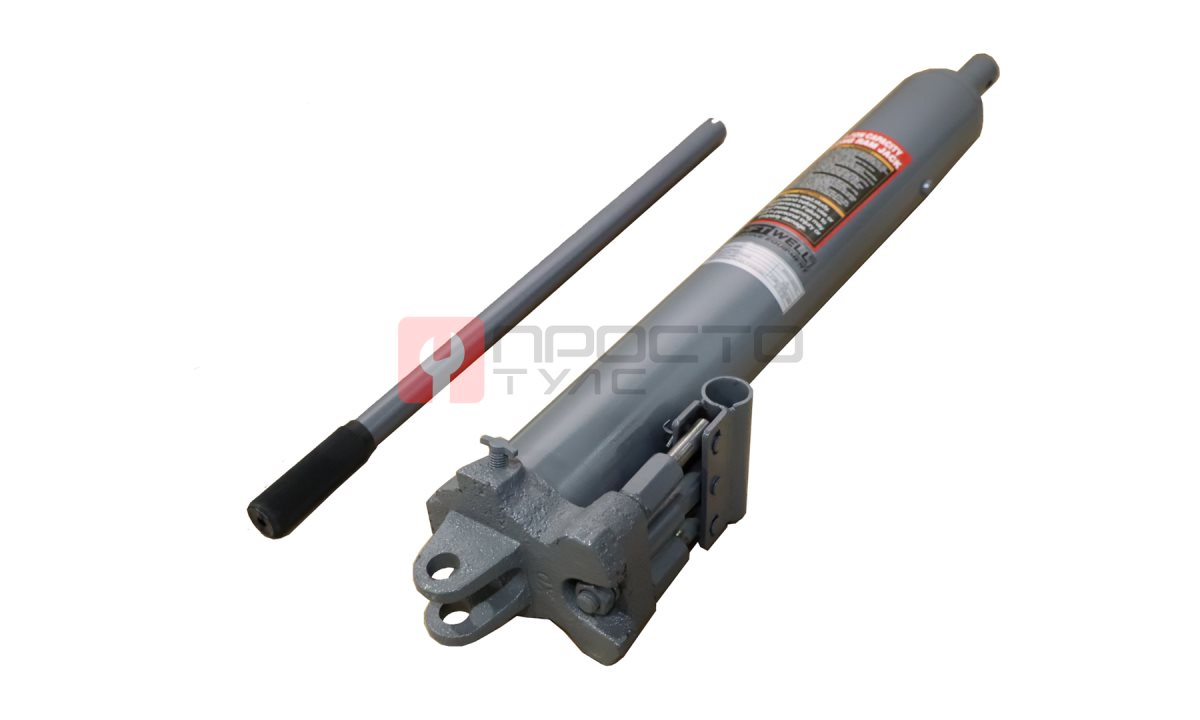  KraftWell KRWC2DCYL Цилиндр гидравлический с двухтактным насосом 5 т (0)