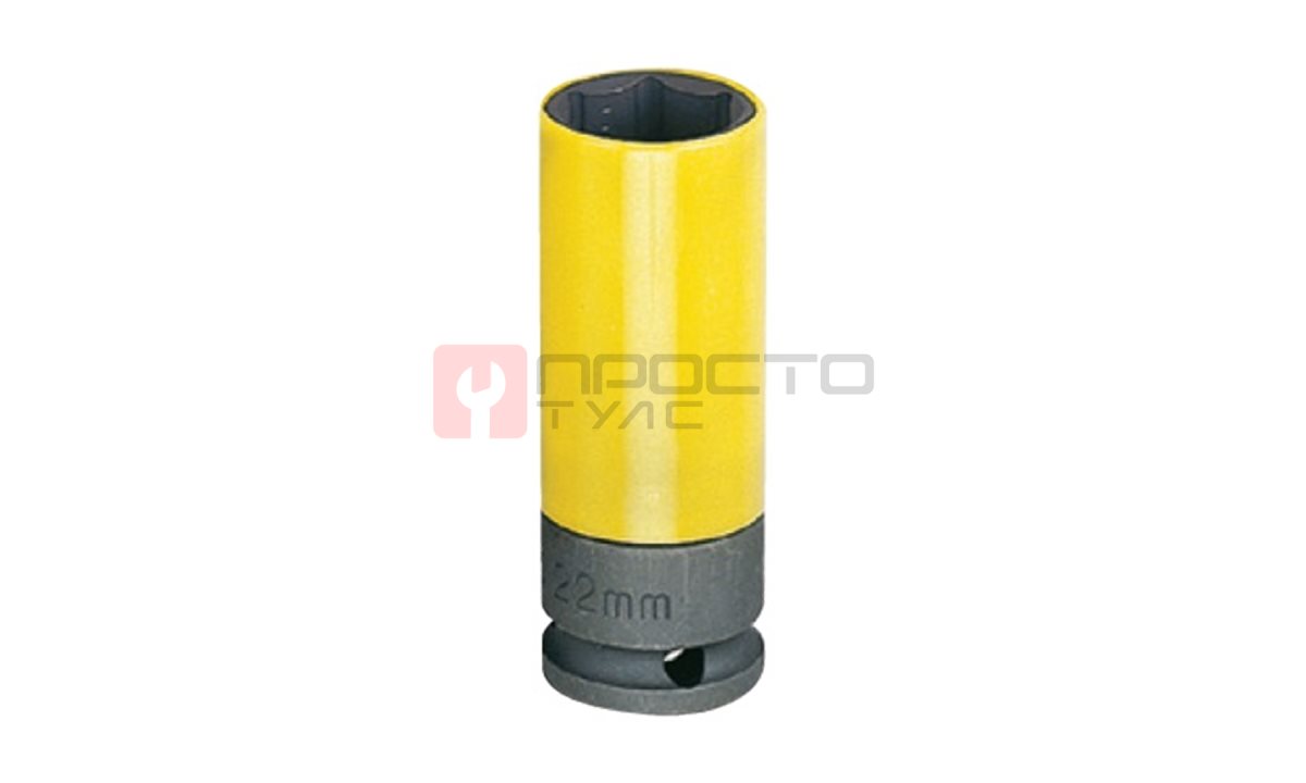  Головка ударная колесная 22 мм, в пластиковой защите, HONITON ISK-4022 (0)