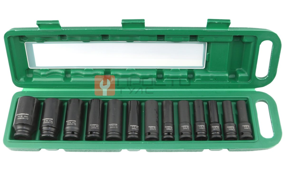  GARWIN PRO 626526-13 Набор ударных головок глубоких 78 мм 1/2