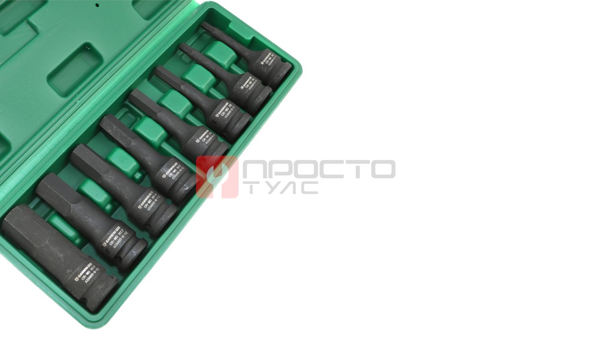  GARWIN PRO 626600-8-12 Набор ударных шестигранников 1/2