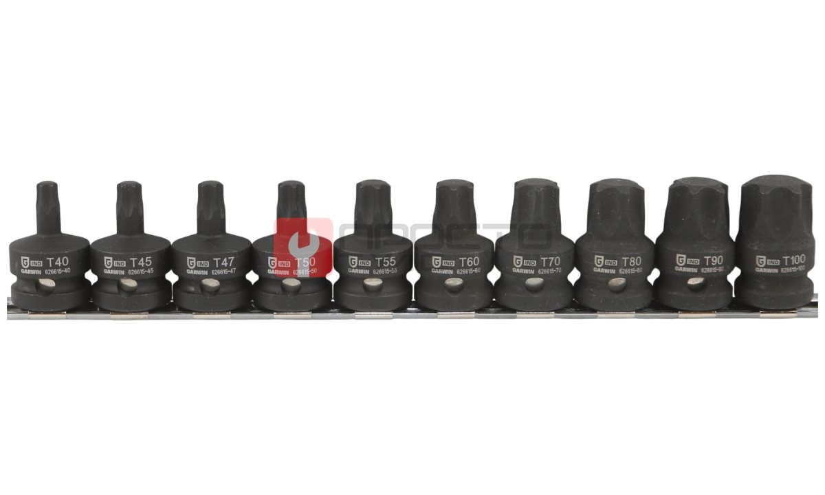  GARWIN INDUSTRIAL 626615-SET10 Набор ударных TORX 1/2