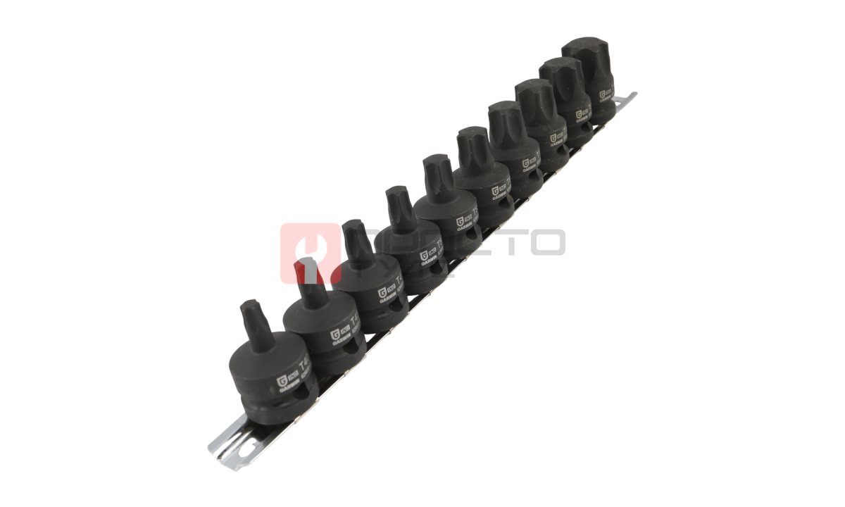  GARWIN INDUSTRIAL 626615-SET10 Набор ударных TORX 1/2