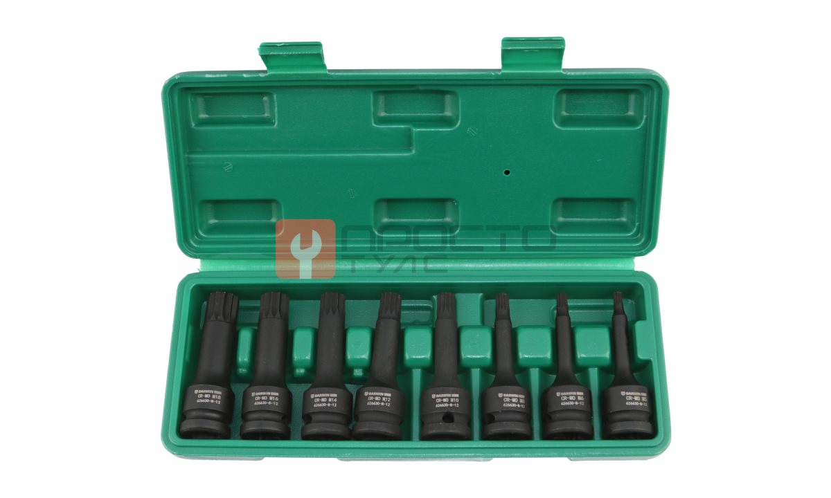  GARWIN PRO 626630-8-12 Набор ударных насадок 1/2