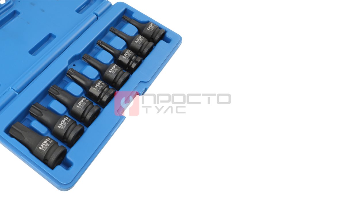  Licota ASA-40002S Набор TORX ударных в кейсе 1/2