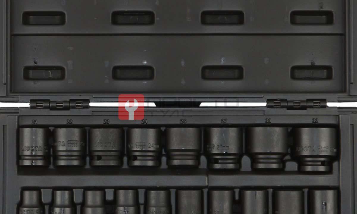  Licota ASA-40018 Набор ударных головок 1/2