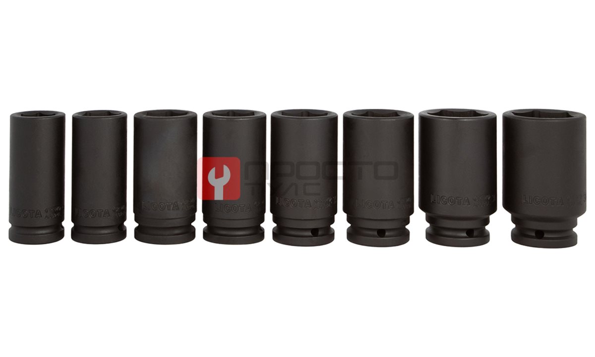  Licota ASA-60007A Набор ударных головок глубоких 3/4