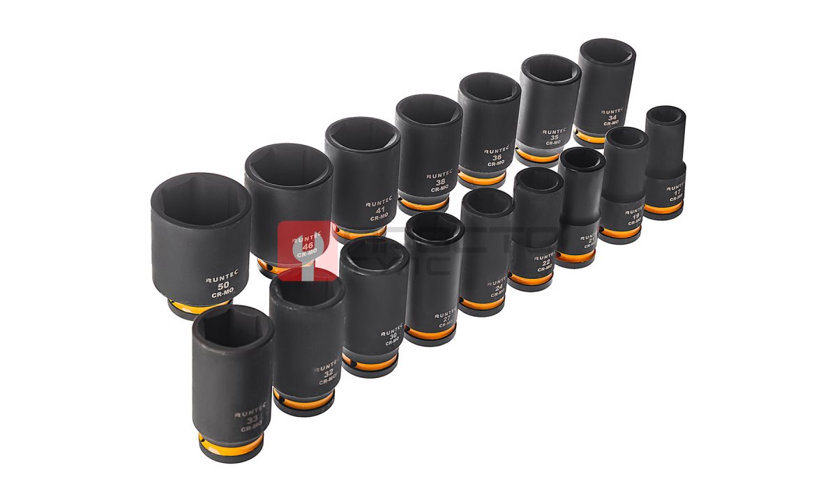  RUNTEC RT-IS2B16L Набор ударных головок глубоких RUNTEC 3/4