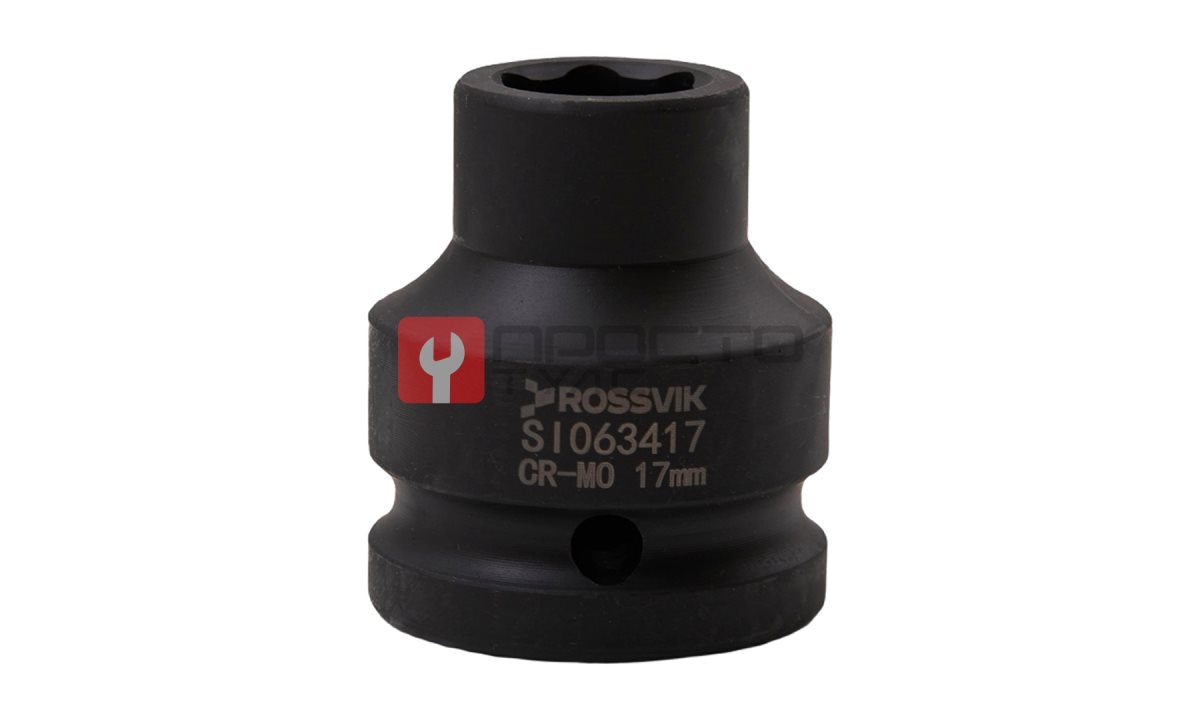  SI063417 Головка торцевая ударная 6-гранная ROSSVIK 3/4