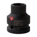  SI063418 Головка торцевая ударная 6-гранная ROSSVIK 3/4