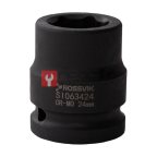  SI063424 Головка торцевая ударная 6-гранная ROSSVIK 3/4