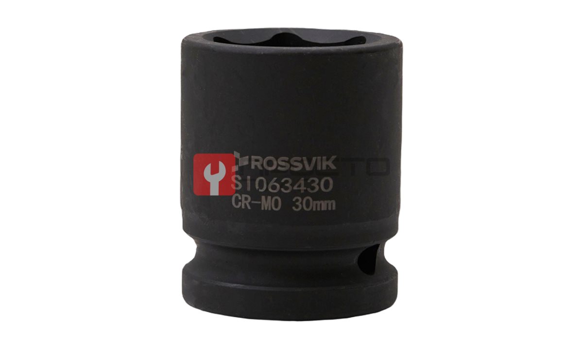  SI063430 Головка торцевая ударная 6-гранная ROSSVIK 3/4