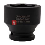  SI063442 Головка торцевая ударная 6-гранная ROSSVIK 3/4