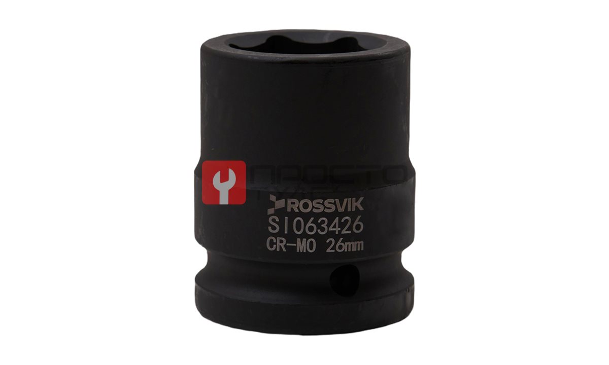  SI063426 Головка торцевая ударная 6-гранная ROSSVIK 3/4