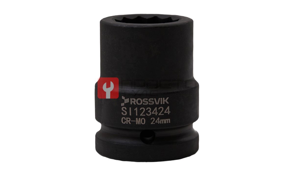 SI123424 Головка торцевая ударная 12-гранная ROSSVIK 3/4