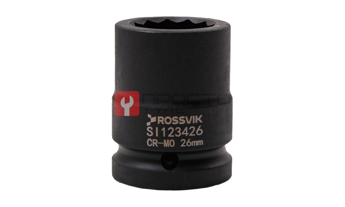  SI123426 Головка торцевая ударная 12-гранная ROSSVIK 3/4