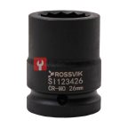  SI123426 Головка торцевая ударная 12-гранная ROSSVIK 3/4