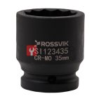  SI123435 Головка торцевая ударная 12-гранная ROSSVIK 3/4