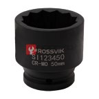  SI123450 Головка торцевая ударная 12-гранная ROSSVIK 3/4