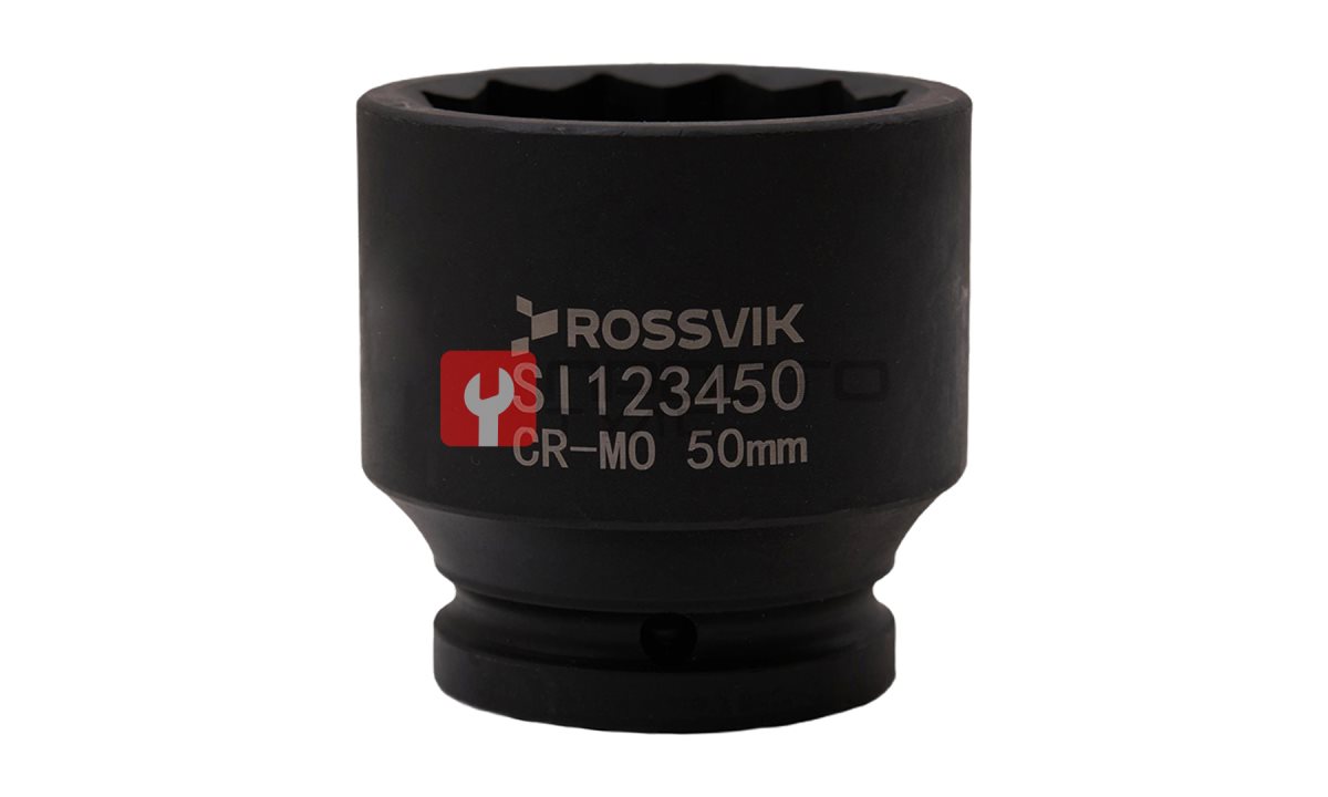  SI123450 Головка торцевая ударная 12-гранная ROSSVIK 3/4