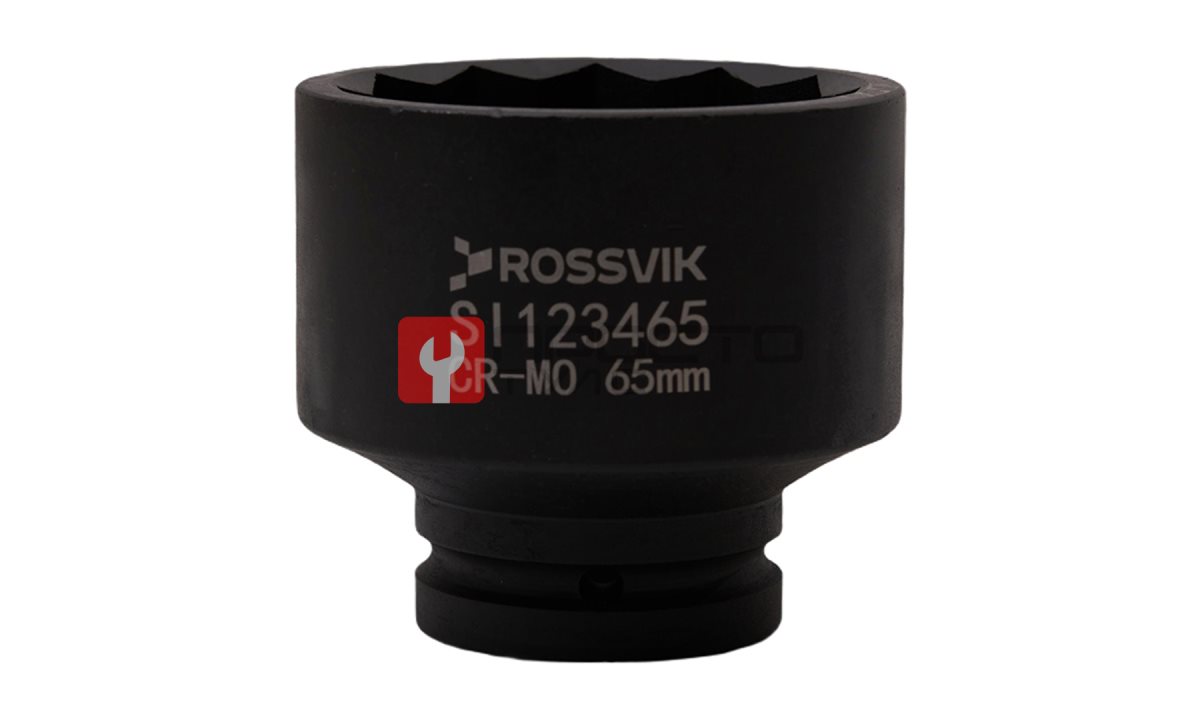  SI123465 Головка торцевая ударная 12-гранная ROSSVIK 3/4