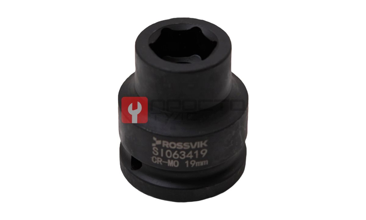  SI123419 Головка торцевая ударная 12-гранная ROSSVIK 3/4