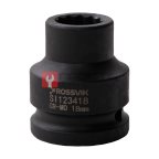  SI123418 Головка торцевая ударная 12-гранная ROSSVIK 3/4