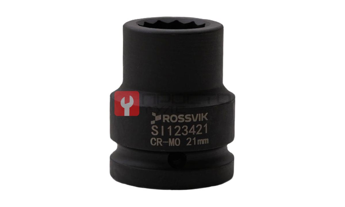  SI123421 Головка торцевая ударная 12-гранная ROSSVIK 3/4