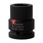  SI123423 Головка торцевая ударная 12-гранная ROSSVIK 3/4