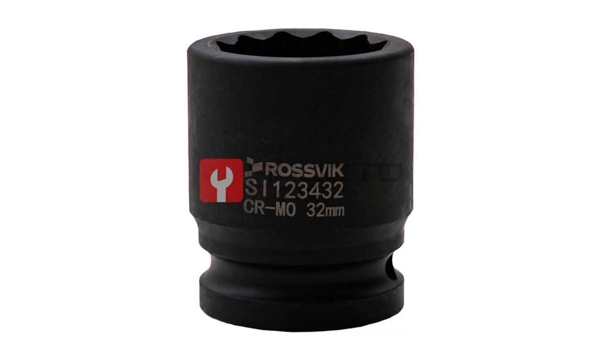  SI123432 Головка торцевая ударная 12-гранная ROSSVIK 3/4