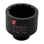  SI123470 Головка торцевая ударная 12-гранная ROSSVIK 3/4